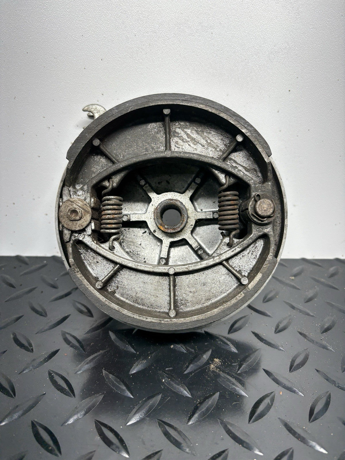 70s Montesa Cappra Enduro Cota 125 250 360 Front Brake Plate Hub Assembly Pads