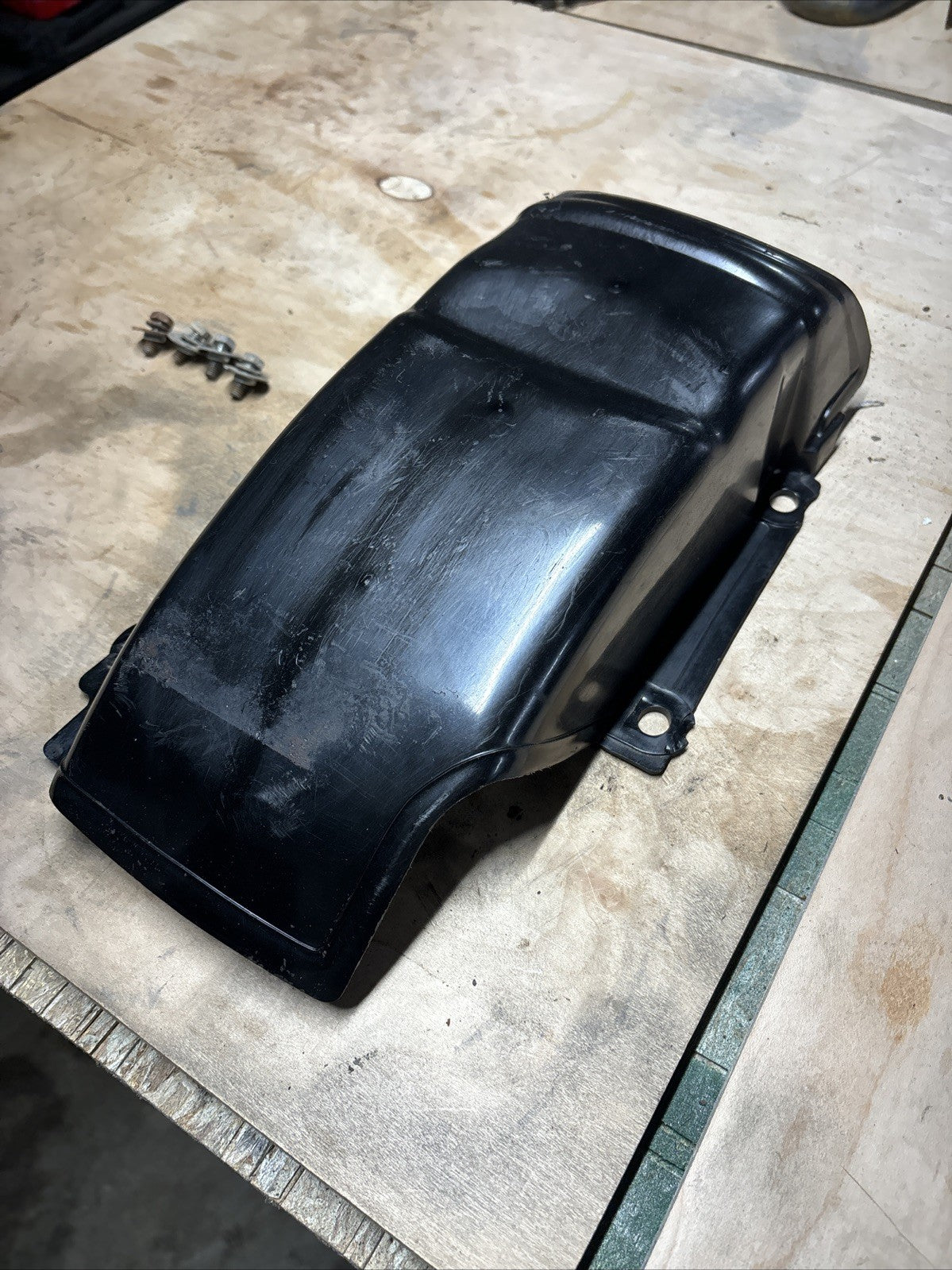 1974 KAWASAKI F7 175 ENDURO REAR INNER FENDER MUD SPLASH GUARD