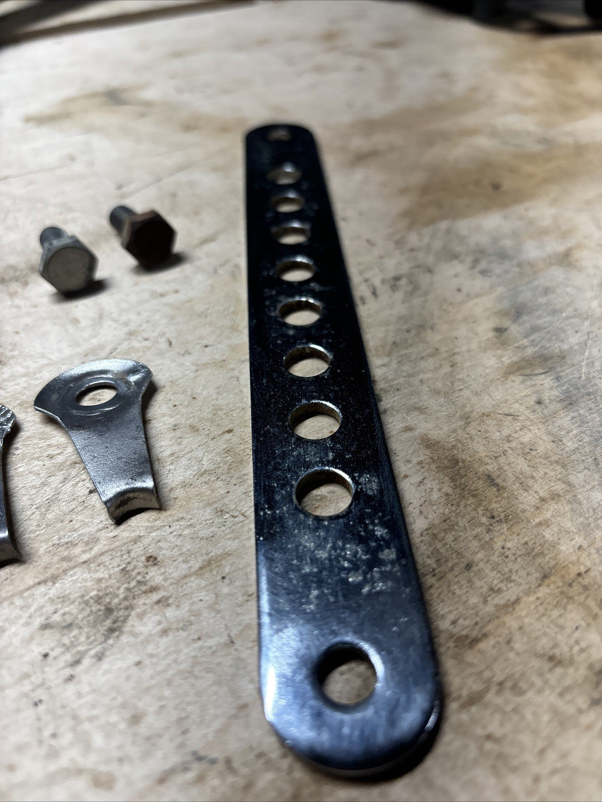 1974 Kawasaki F7 175 Enduro Front Brake Bar Stay Torque Arm