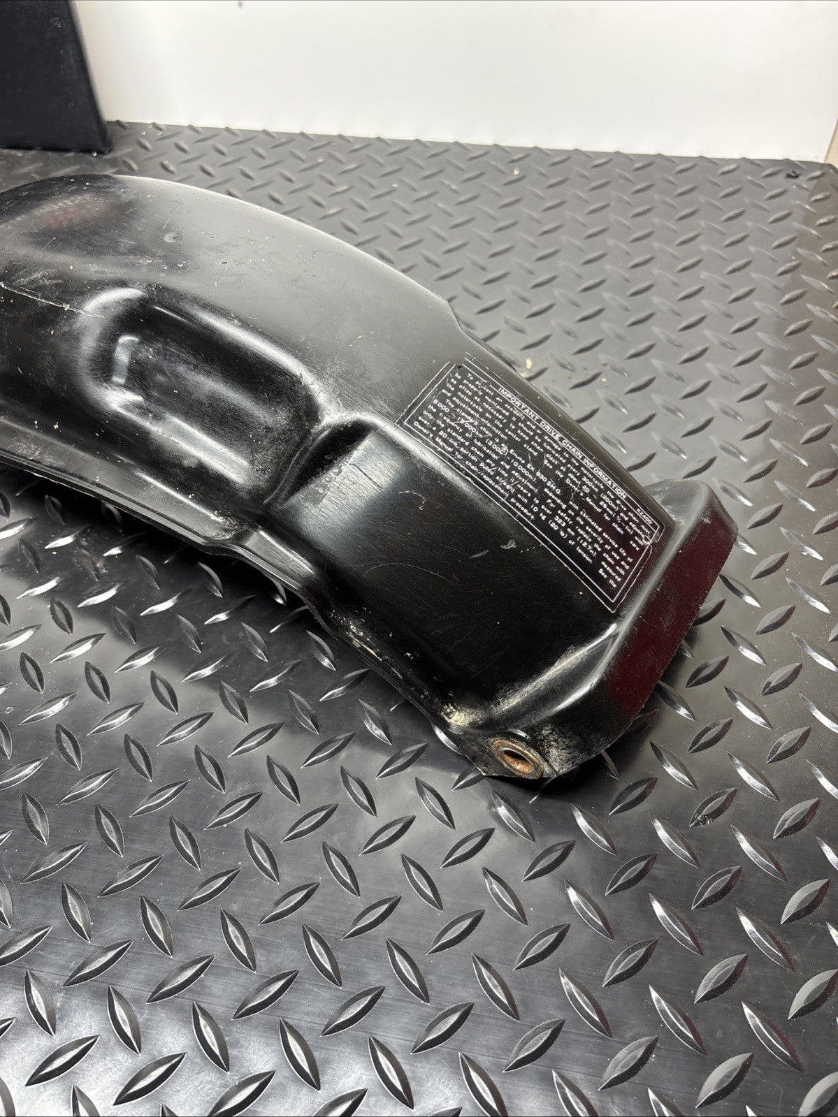 1976 Kawasaki KZ 400 Rear Sub Inner Plastic Fender