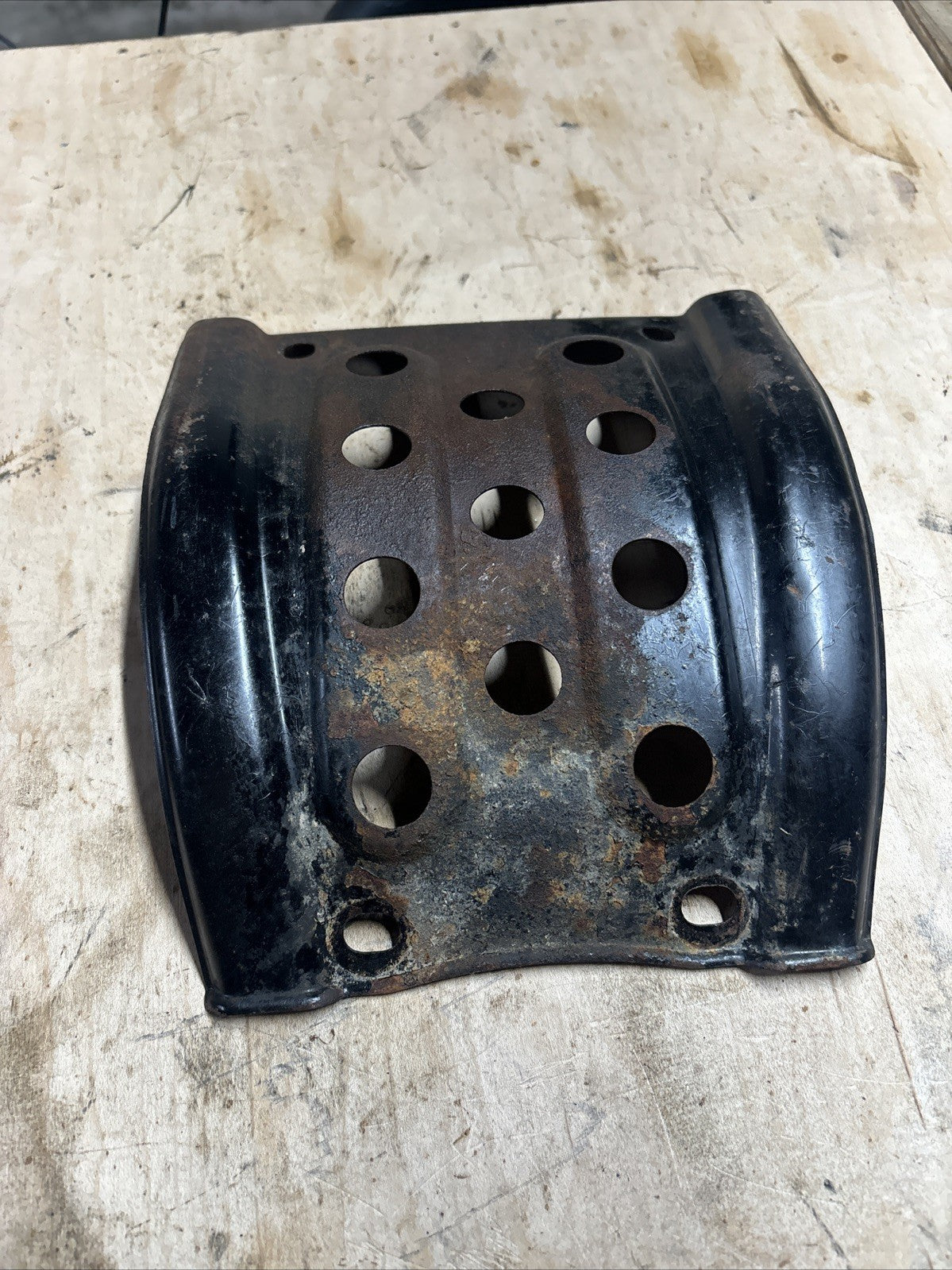 1974 Kawasaki F7 175 Enduro Skid Plate Bash Plate Guard
