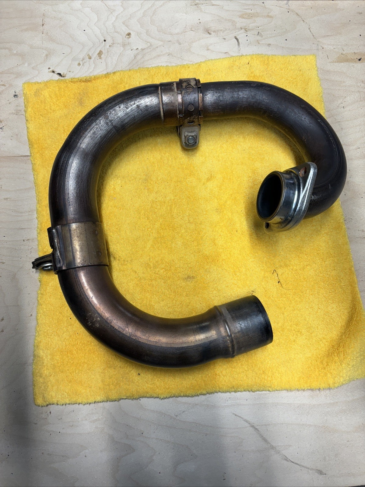 2020 YAMAHA 19-23 YZ250F YZ250FX OEM EXHAUST PIPE CHAMBER HEADER
