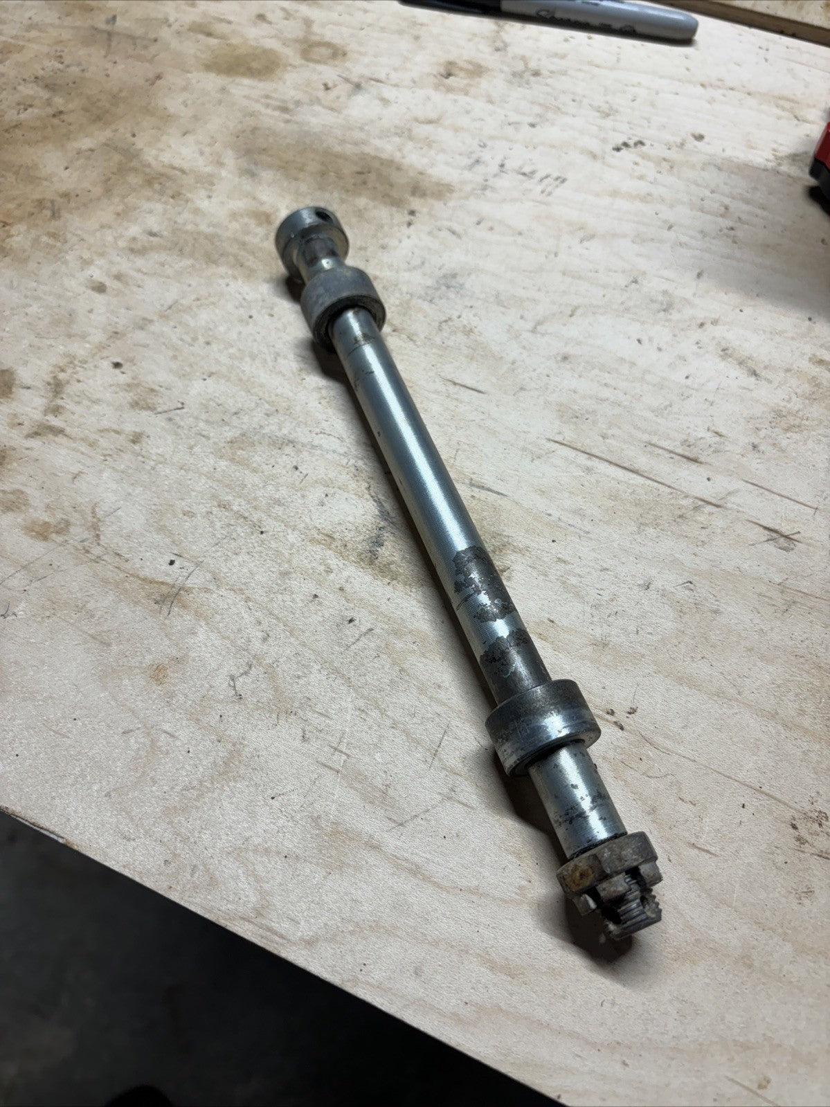 1974 Kawasaki F7 175 Enduro Rear Axle Bolt Spacers