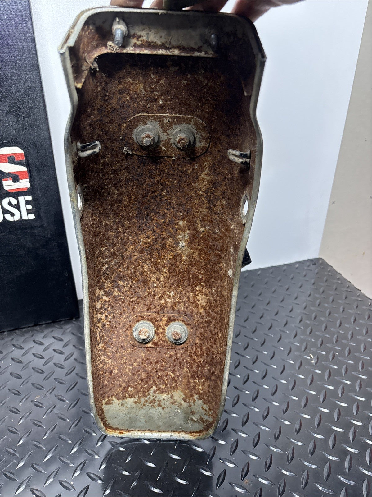 1976 Kawasaki KZ400 Rear Fender Tail Brake Light Assembly