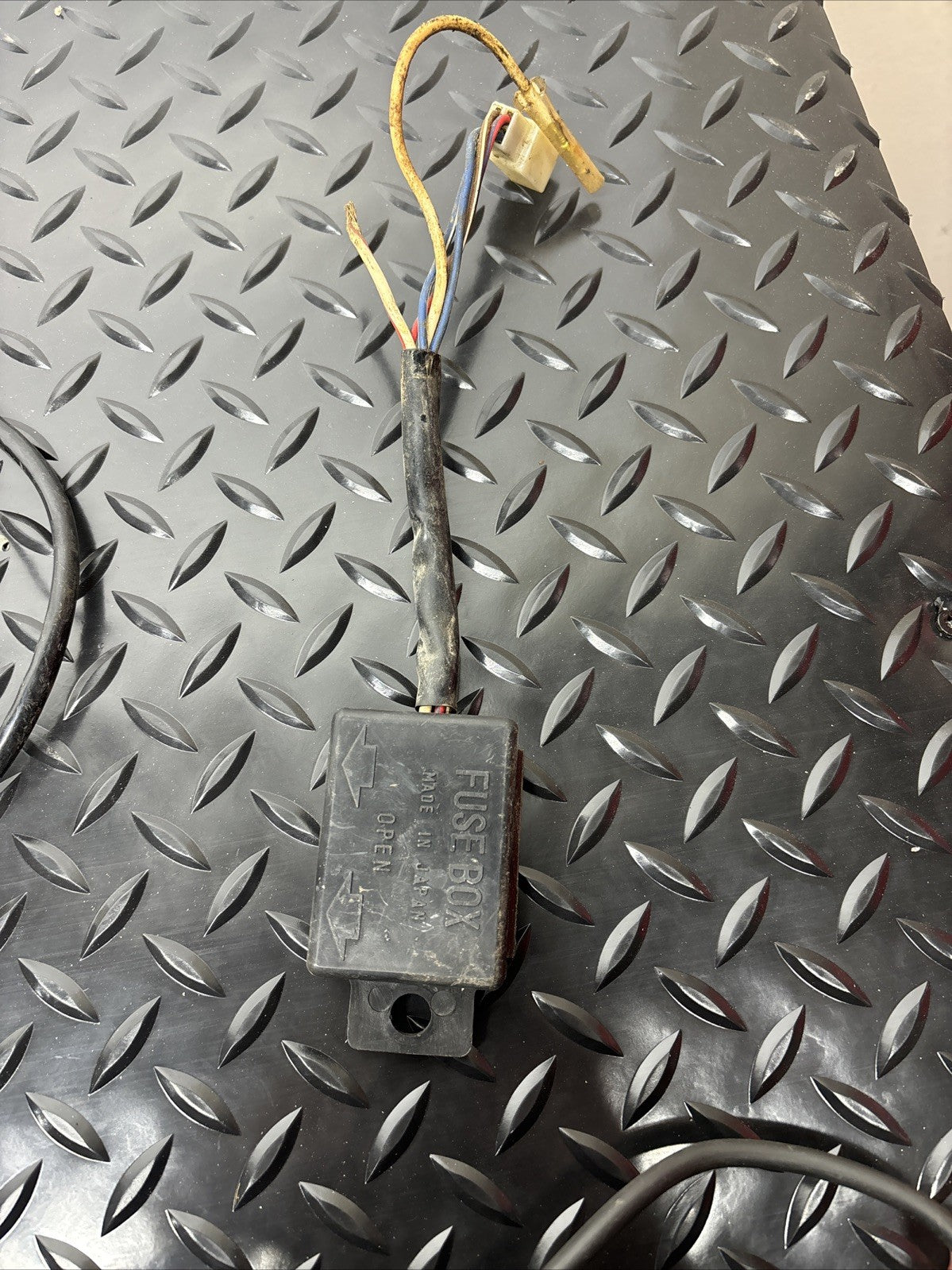 1976 Kawasaki KZ400 Main Wiring Harness OEM Cdi Rectifier Fuse Box Solenoid