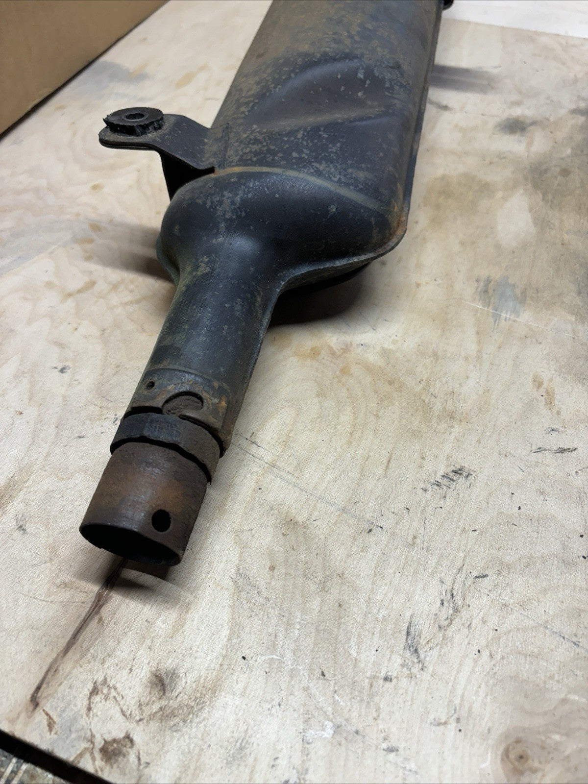 1974 Kawasaki F7 175 Enduro Exhaust Pipe Muffler Header OEM Vintage