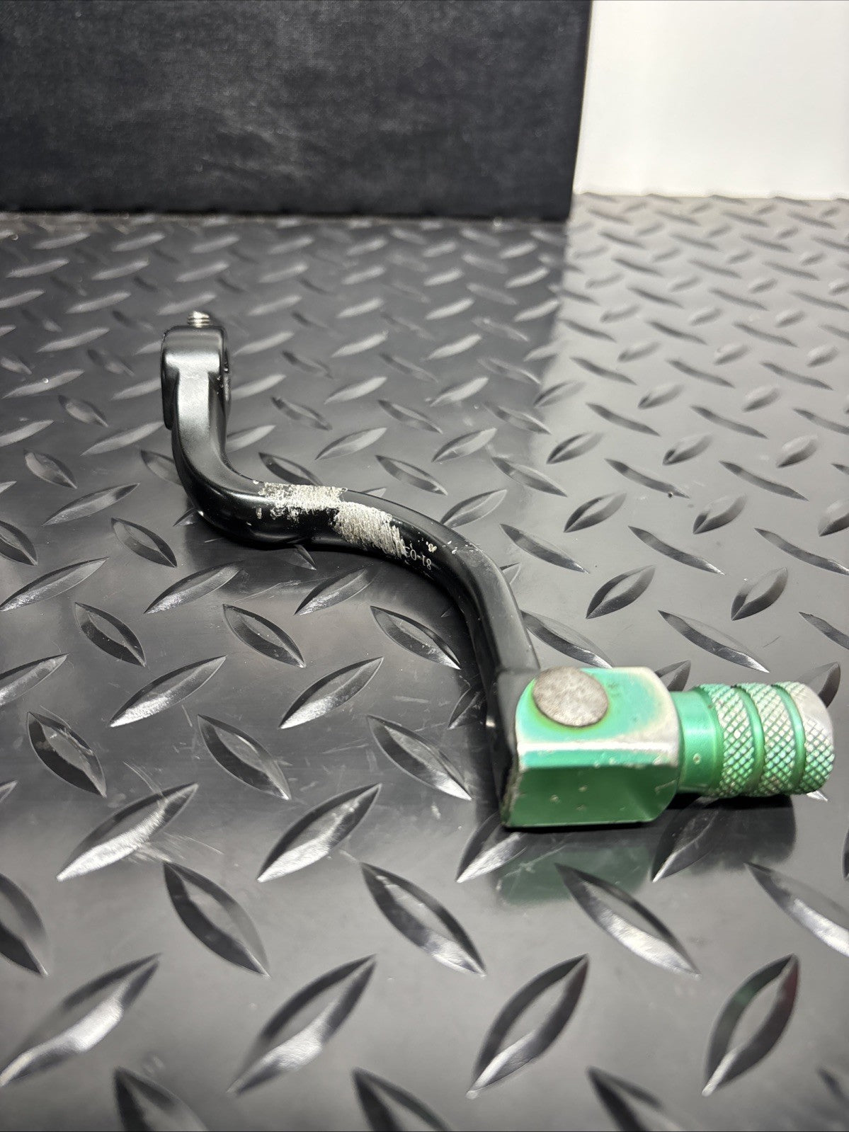 Moose Aluminum Folding Shift Lever Green for Kawasaki KX125 1994