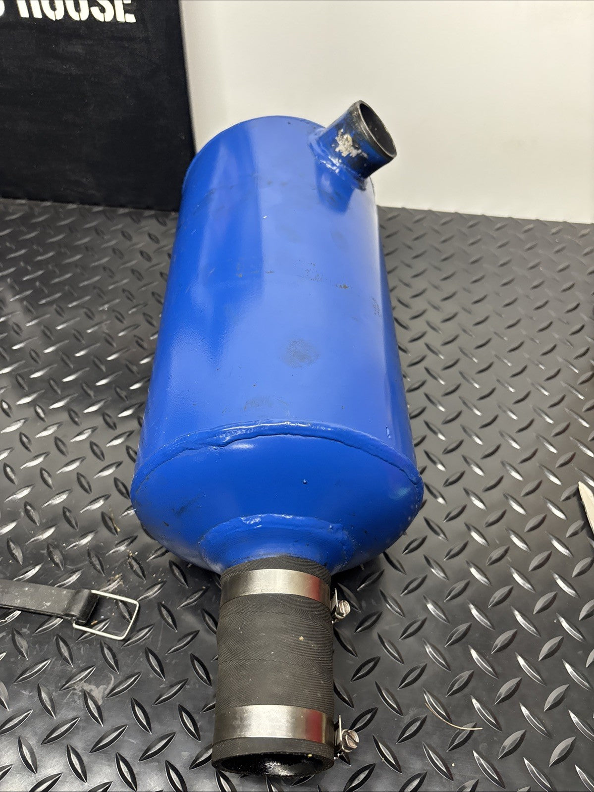 1989 Seadoo SP 587 Muffler Silencer Water Box Blue OEM