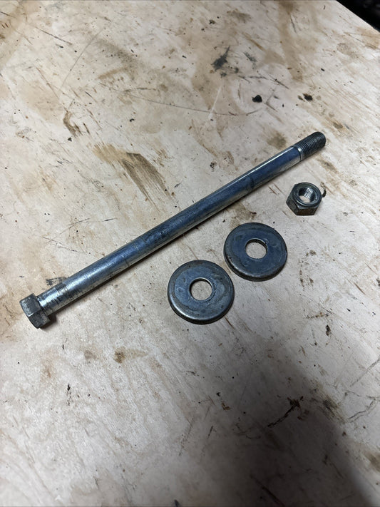 1974 KAWASAKI F7 175 Enduro Swingarm Bolt Swing Arm Pivot Bolt Oem