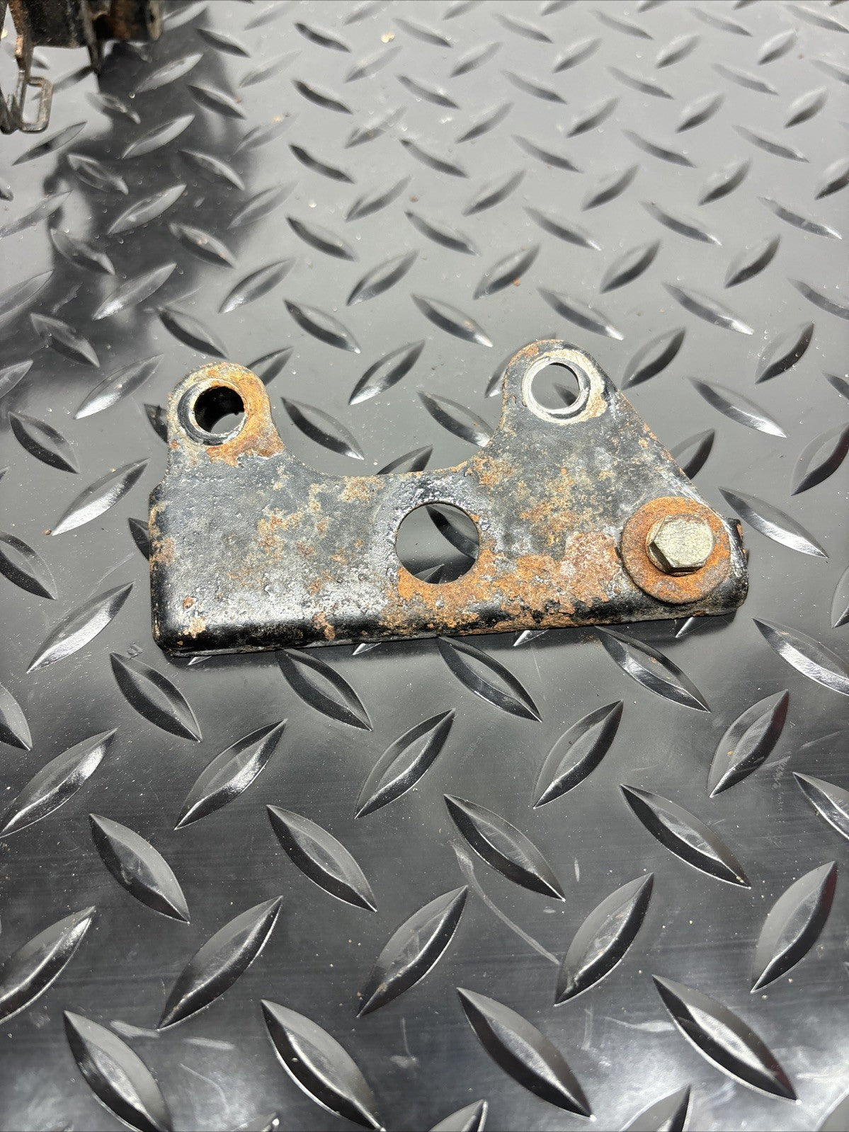 1976 Kawasaki KZ 400 OEM Electrical Bracket Voltage Regulator CDI Mount
