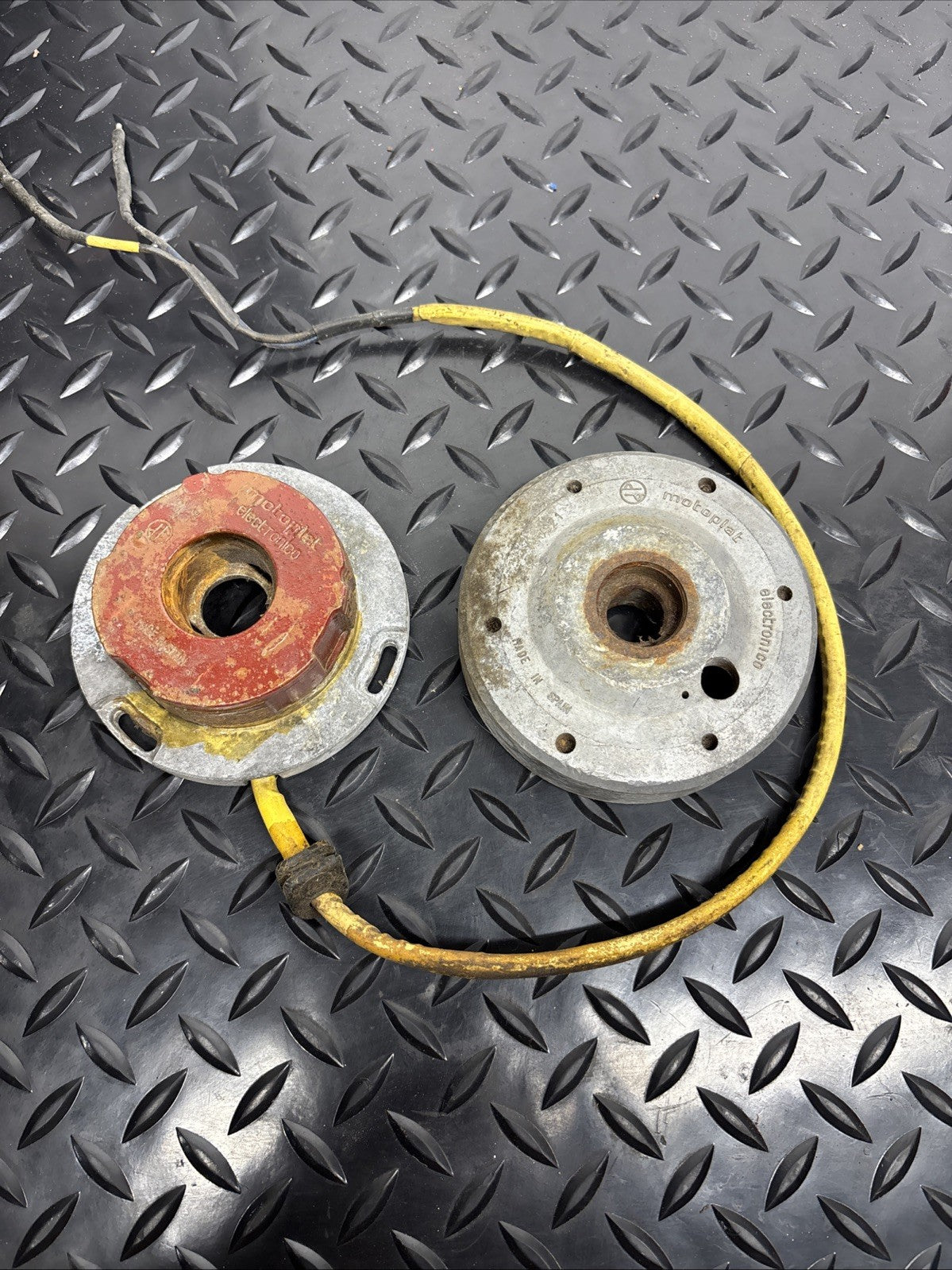 Montesa Cota Cappra Bultaco Motoplat Stator And Flywheel 9600306 4.4” Diameter